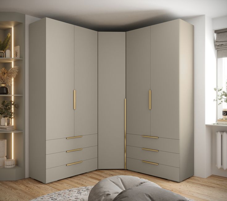 Corner Wardrobe